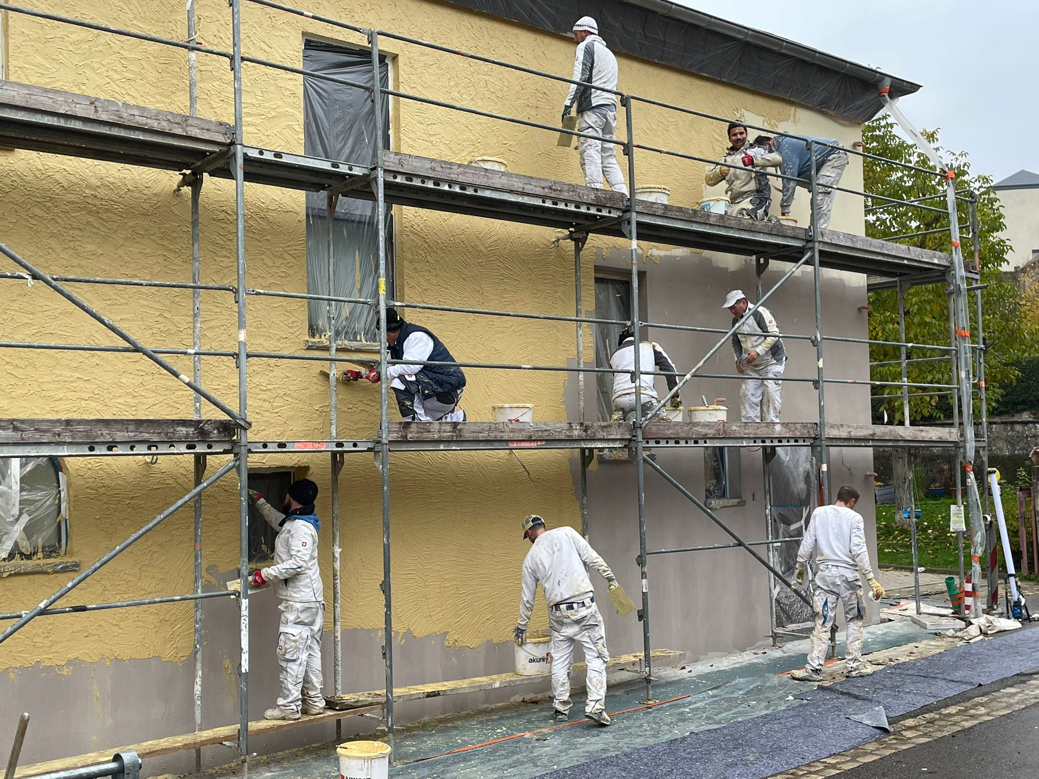 Fassadenarbeiten